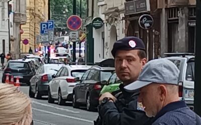 Cierre de la calle Spálená y evacuación del Tribunal Municipal de Praga por amenaza de bomba